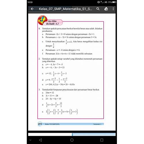 Semester halaman 83 2 kelas jawaban matematika 7 kunci √KUNCI JAWABAN